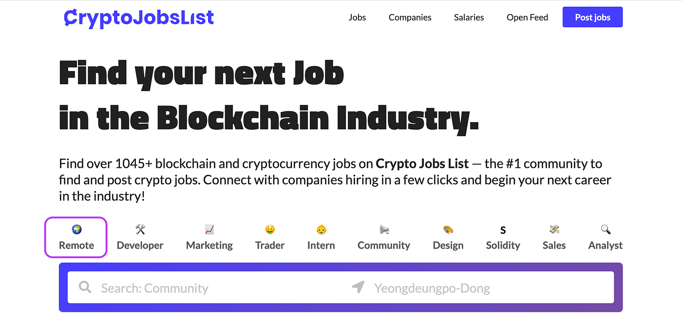Job Hunting in Blockchain. Find your role in the blockchain… | by Dapp.com  | Dapp.com | Medium