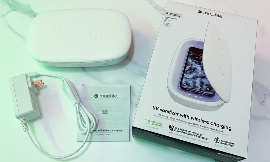 Mophie UV Sanitizer, un boitier qui permet de désinfecter les Smartphones  grâce à la technologie UV - NeozOne