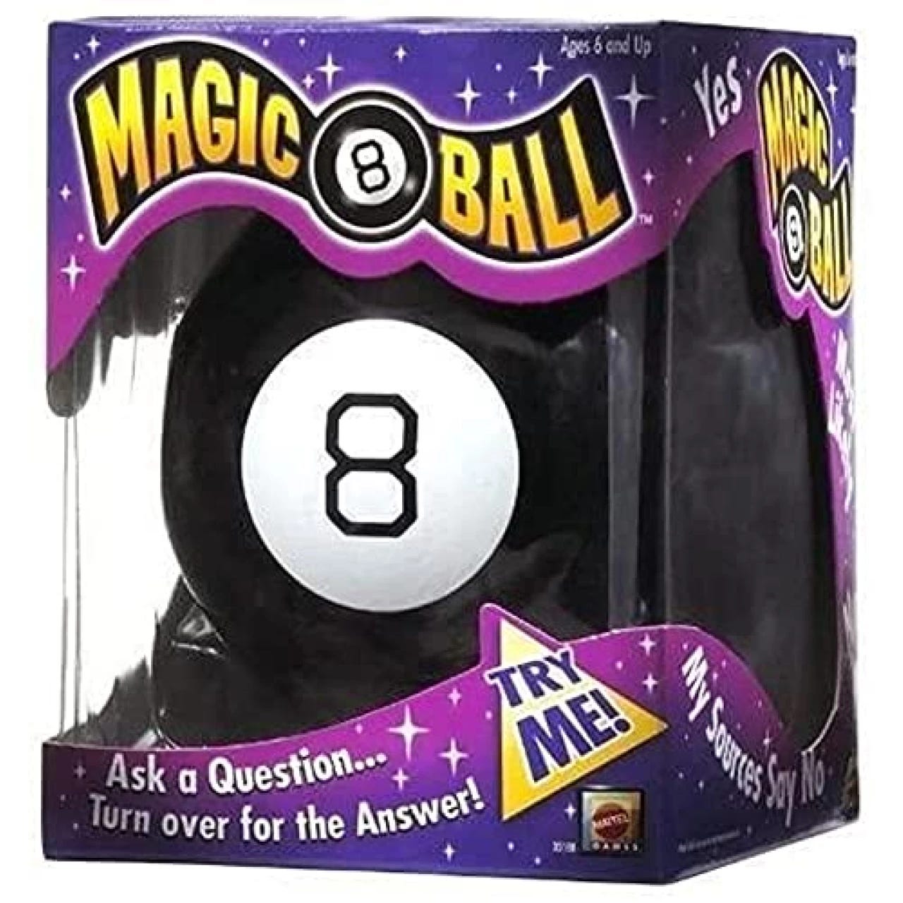 Magic 8 Ball Toys And Games, Retro theme Fortune Teller