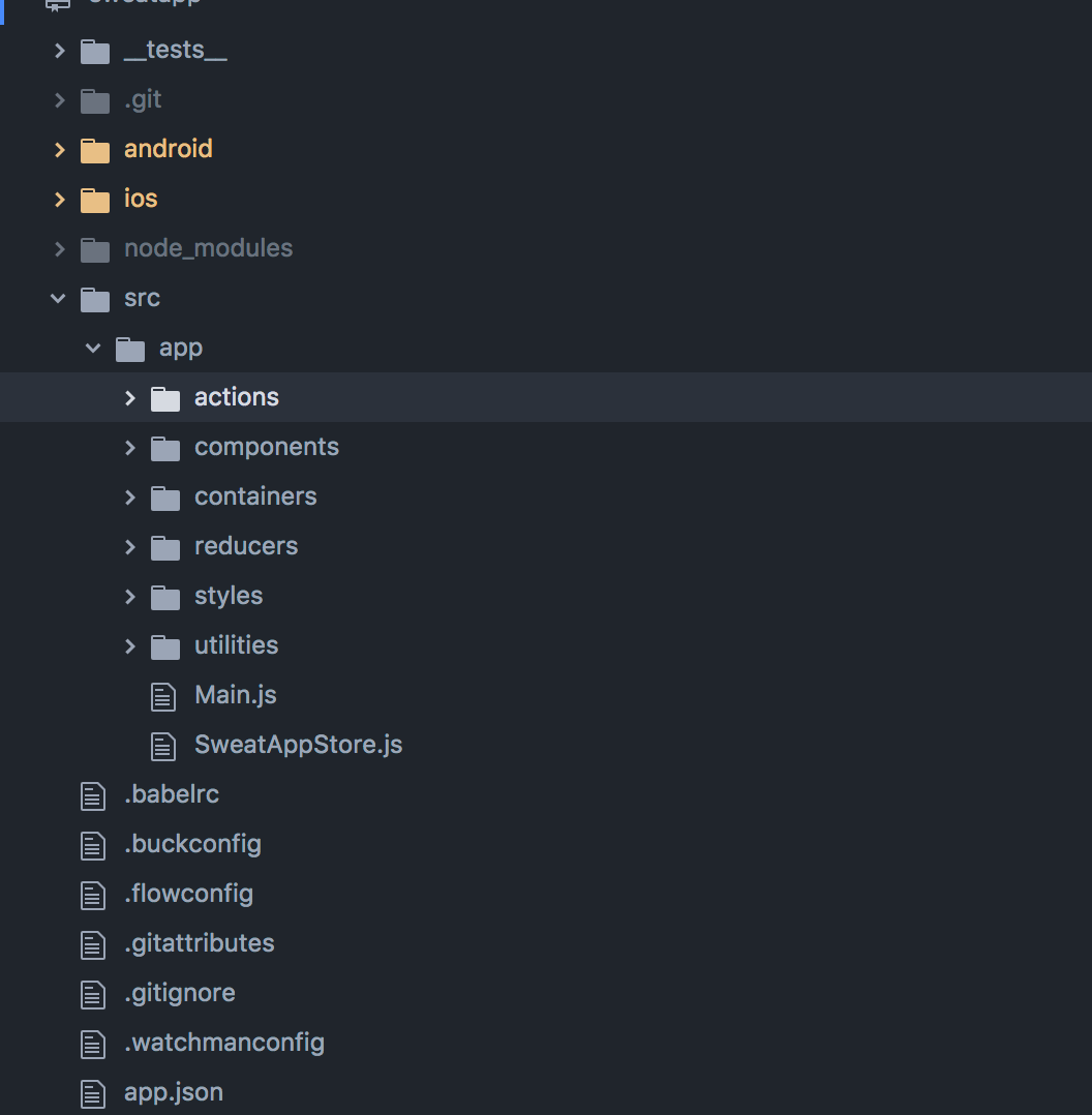 React Native File Structure Sale | dakora.com.co
