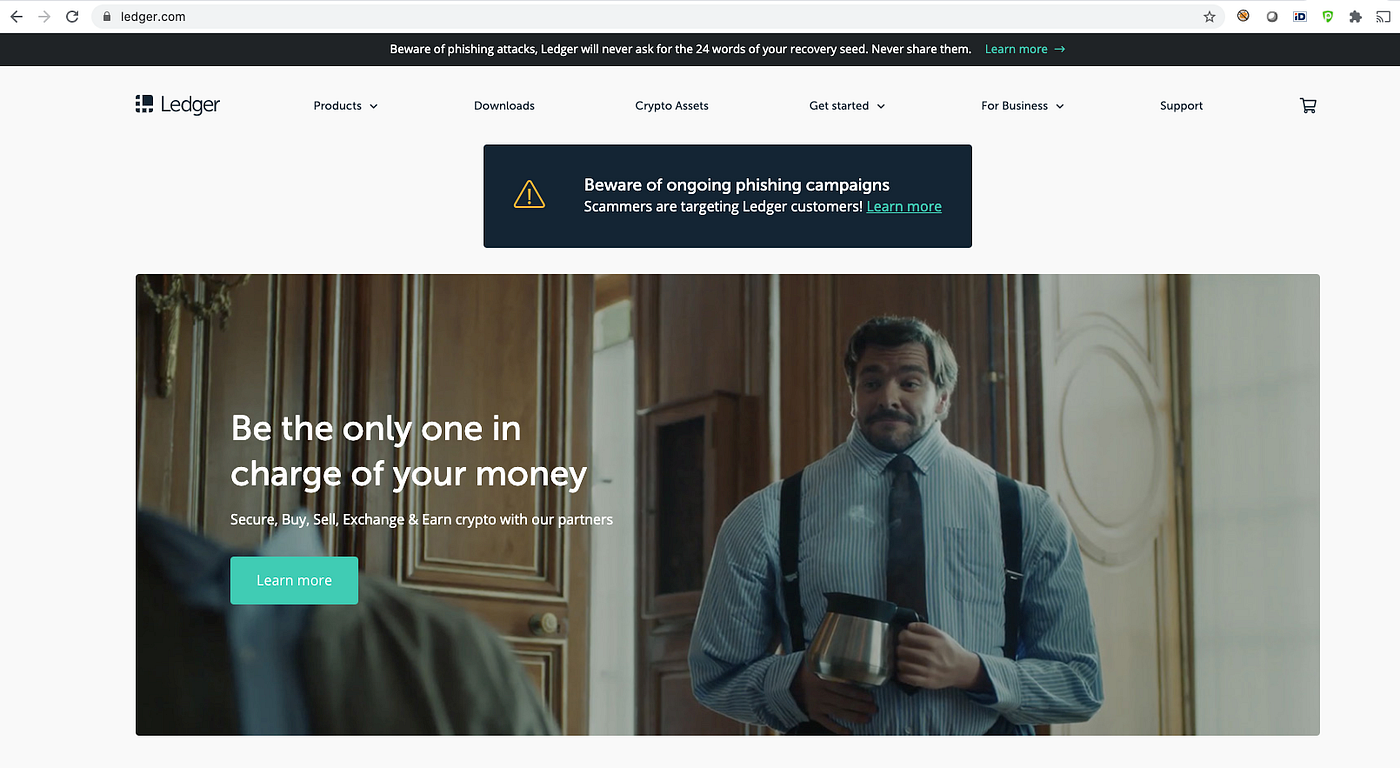 Ledger phishing attacks: Are my coins safe? | Medium