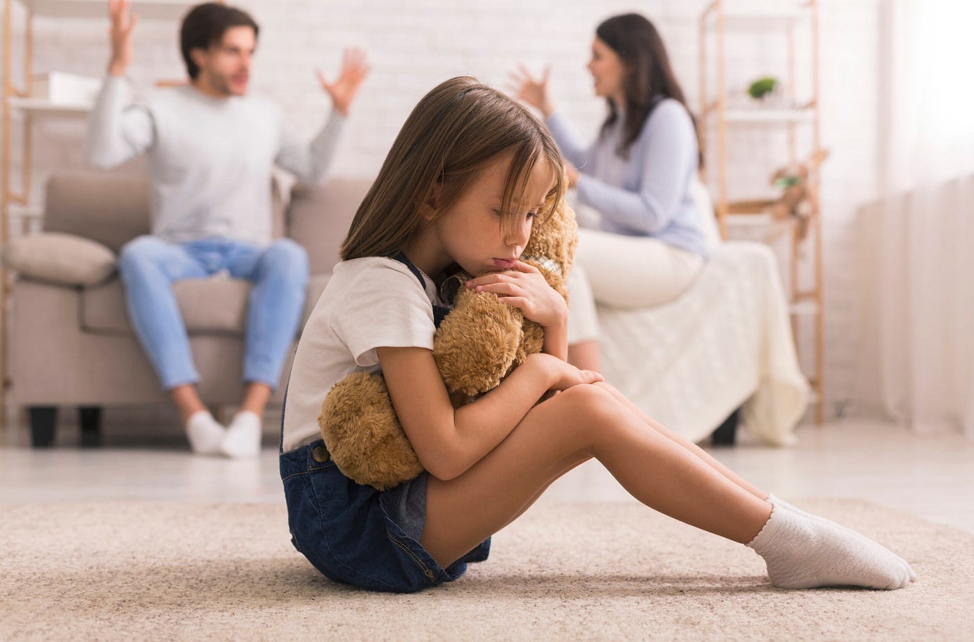 Begleitung bei Familientrennungen für die Kinder und/oder Eltern