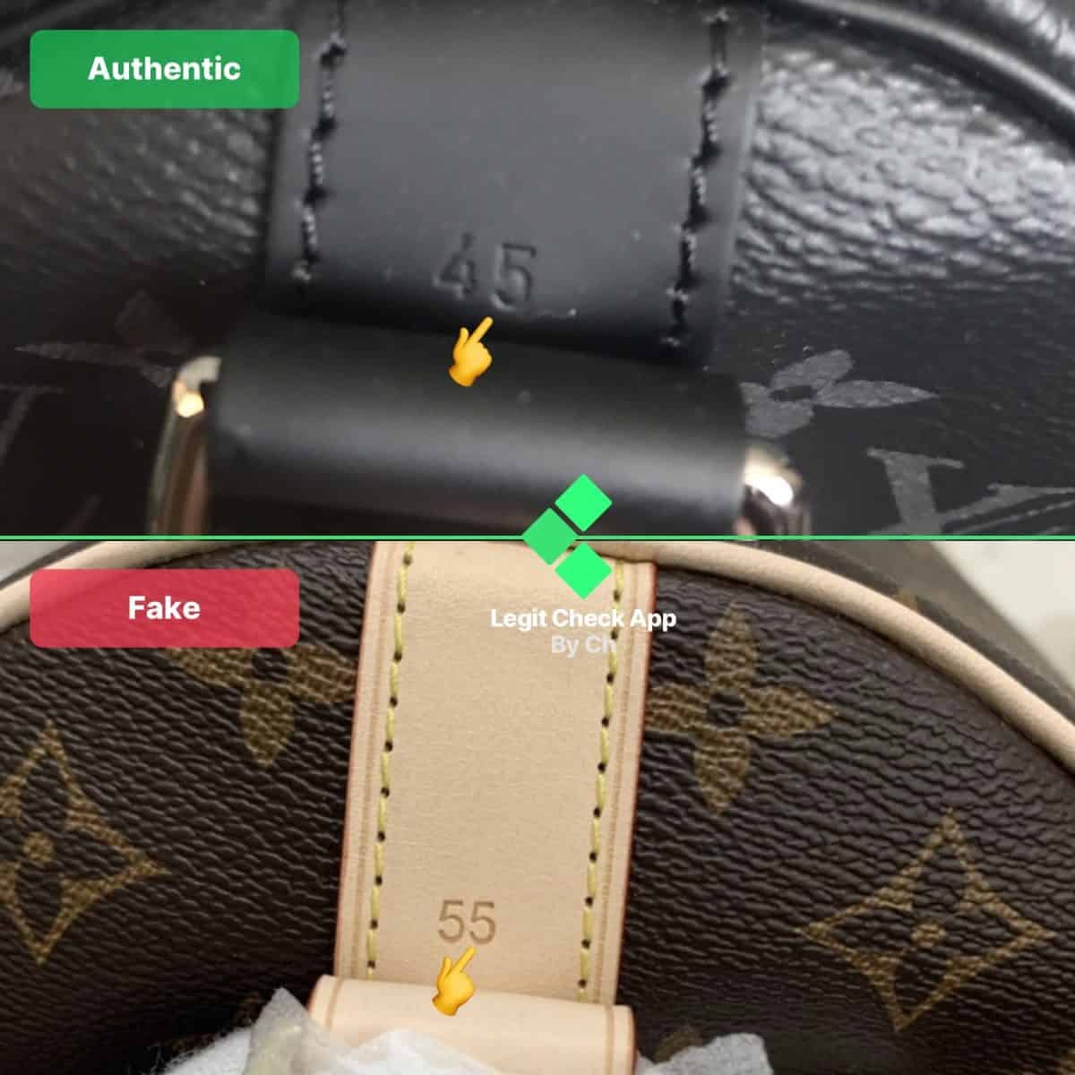 How to spot a fake Louis Vuitton Keepall 55 Bandoulière Monogram