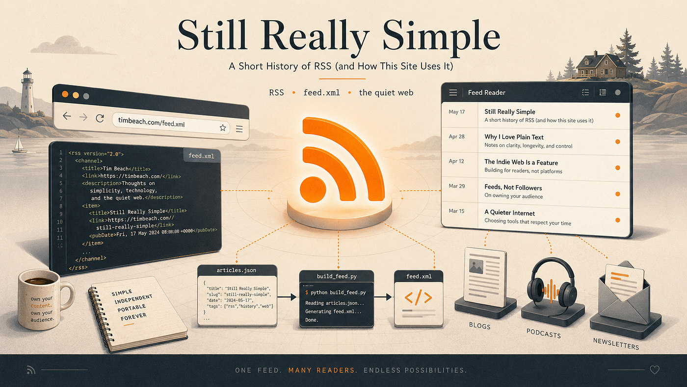 Still Really Simple: A Short History of RSS (and How This Site Uses It)
