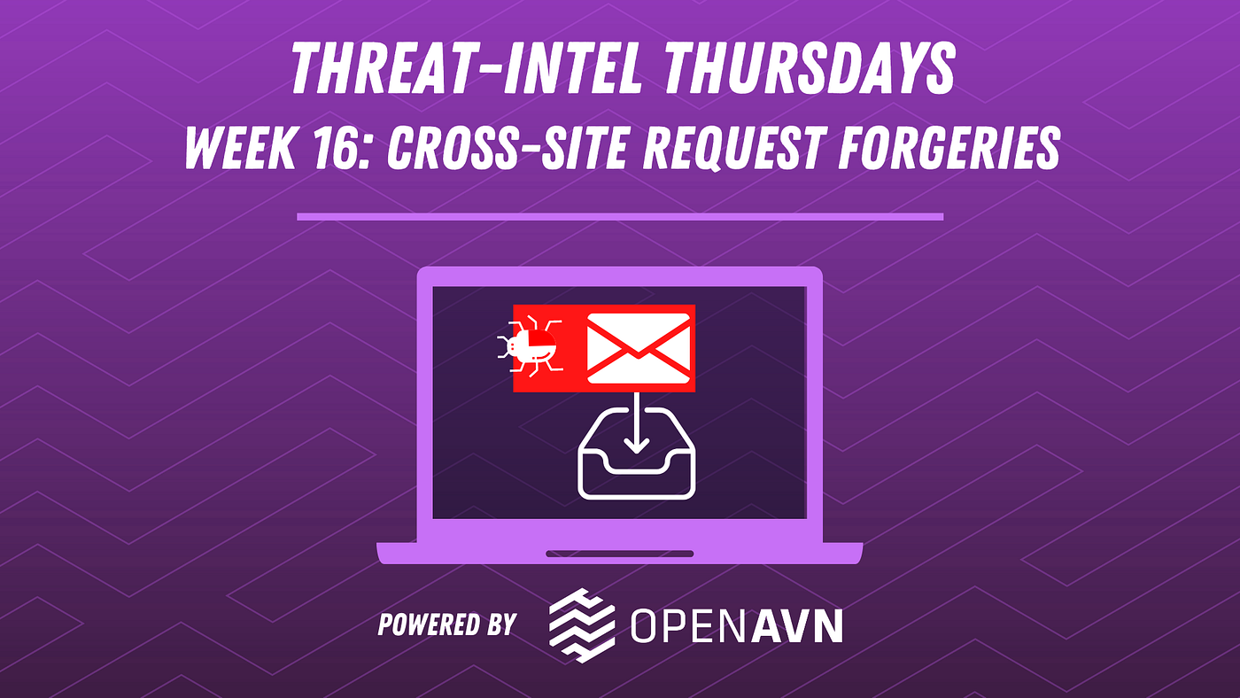 BrightScan’s #ThreatIntelThursday | Cross Site Request Forgeries 📨