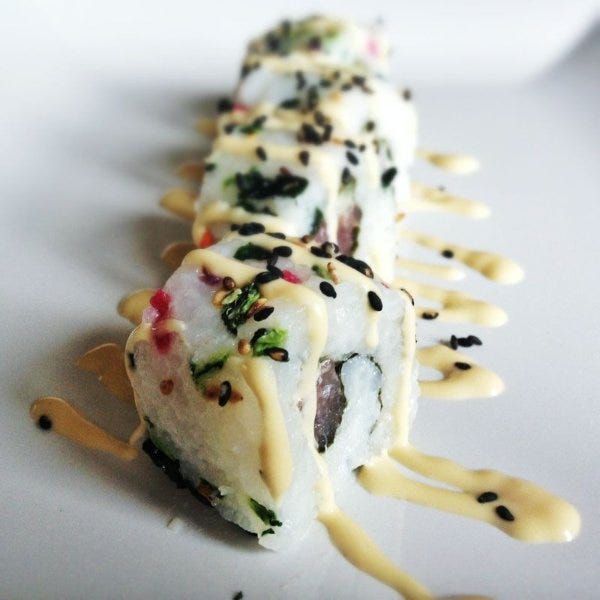 Sushi recept: Uramaki sushi met Japanse kruiden