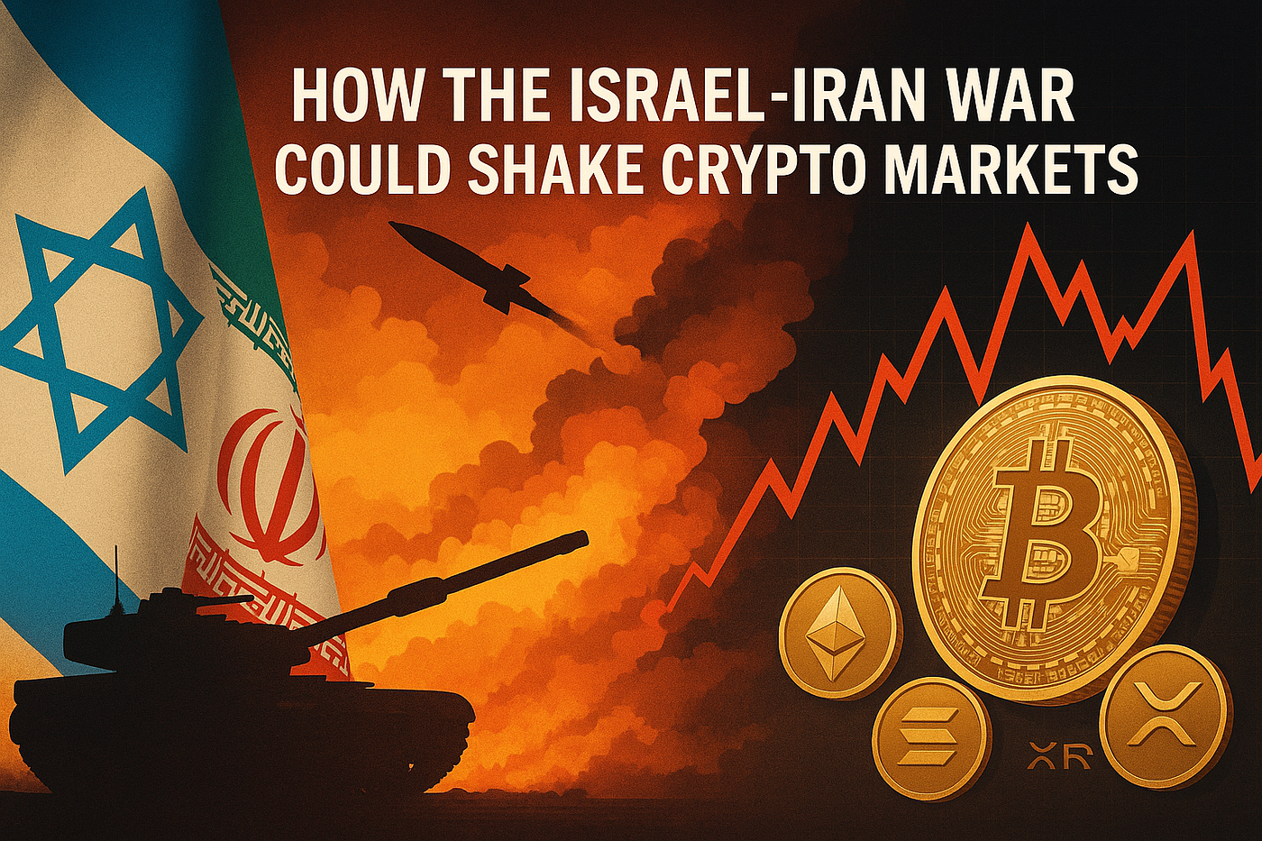 🌍 How the Israel–Iran War Could Shake Crypto Markets | by The Crypto Heist  | Coinmonks | Medium