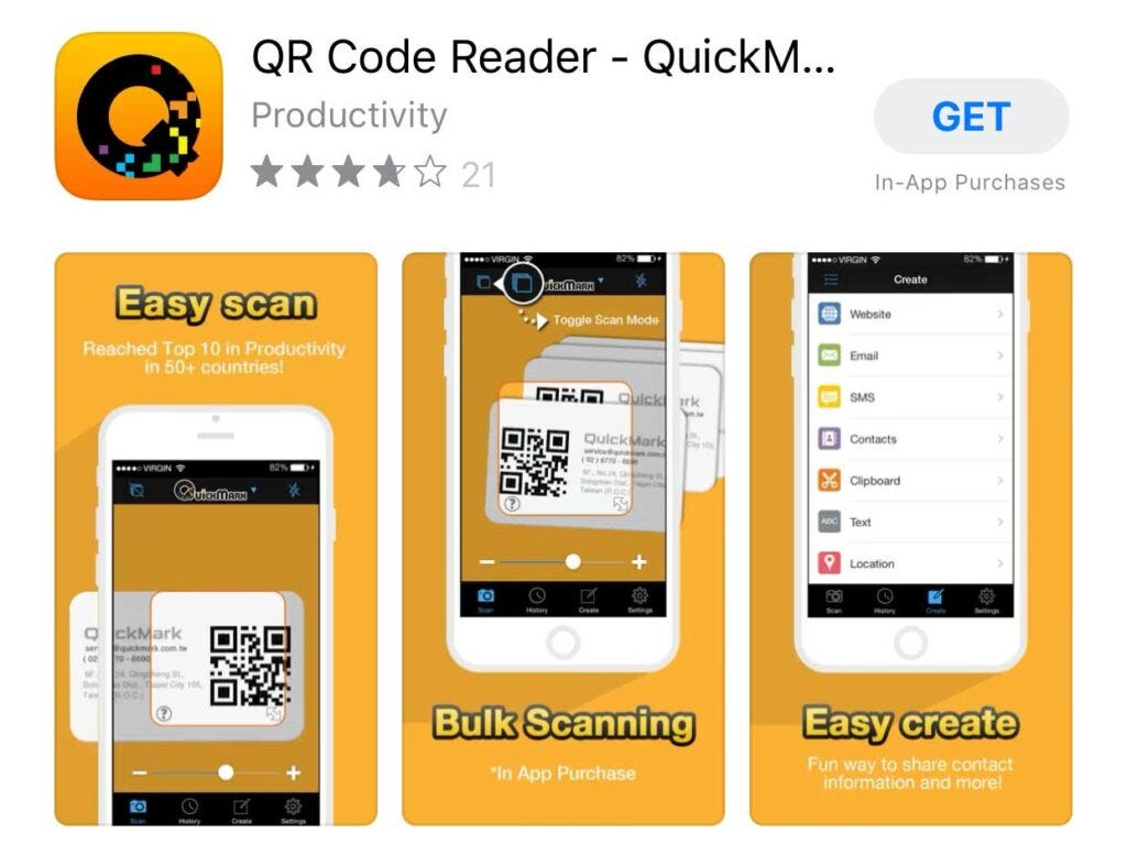 The Top 12 QR Code Scanner Apps for 2020 — iPhone & Android | by Pageloot |  Medium