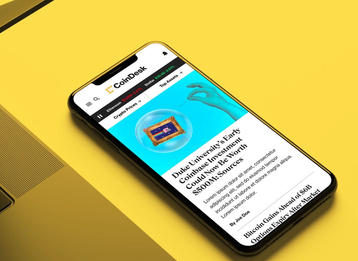 Binance-Backed MarsBit Crypto News Site is Interested in Buying CoinDesk |  by Crypto Saving Expert | Medium
