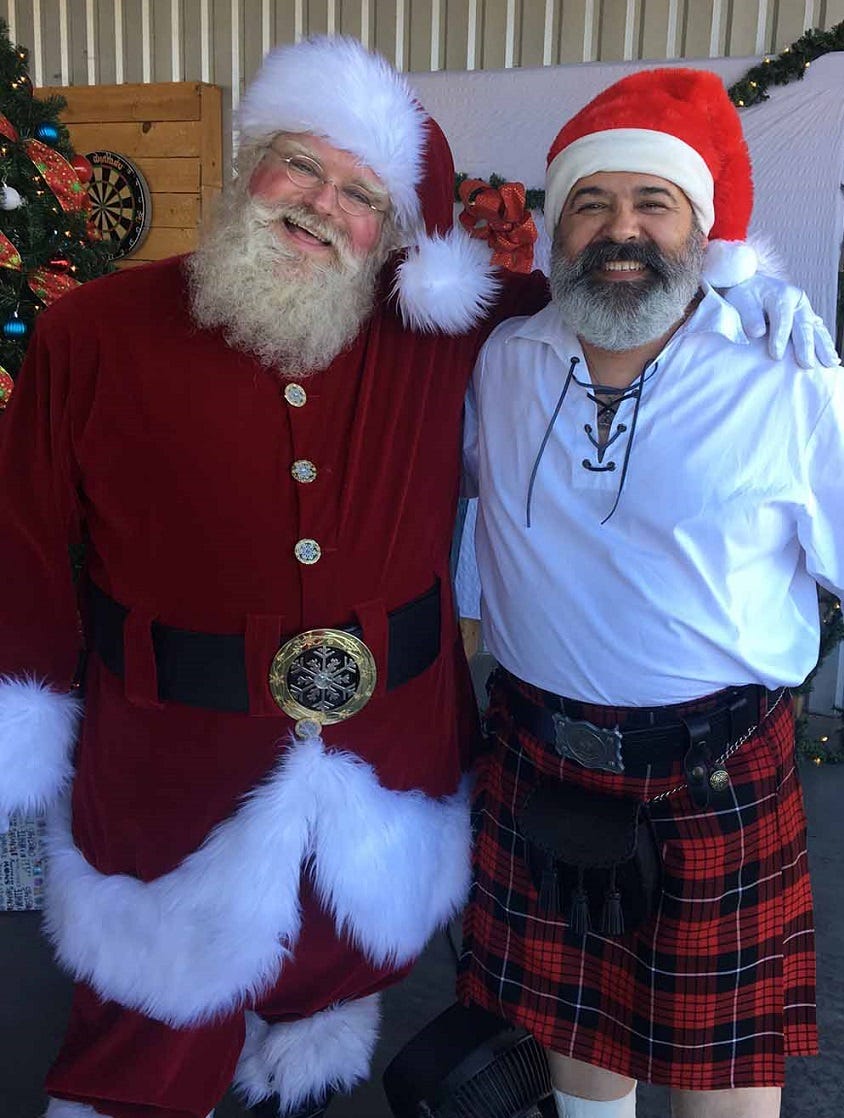 Santa kilt sales