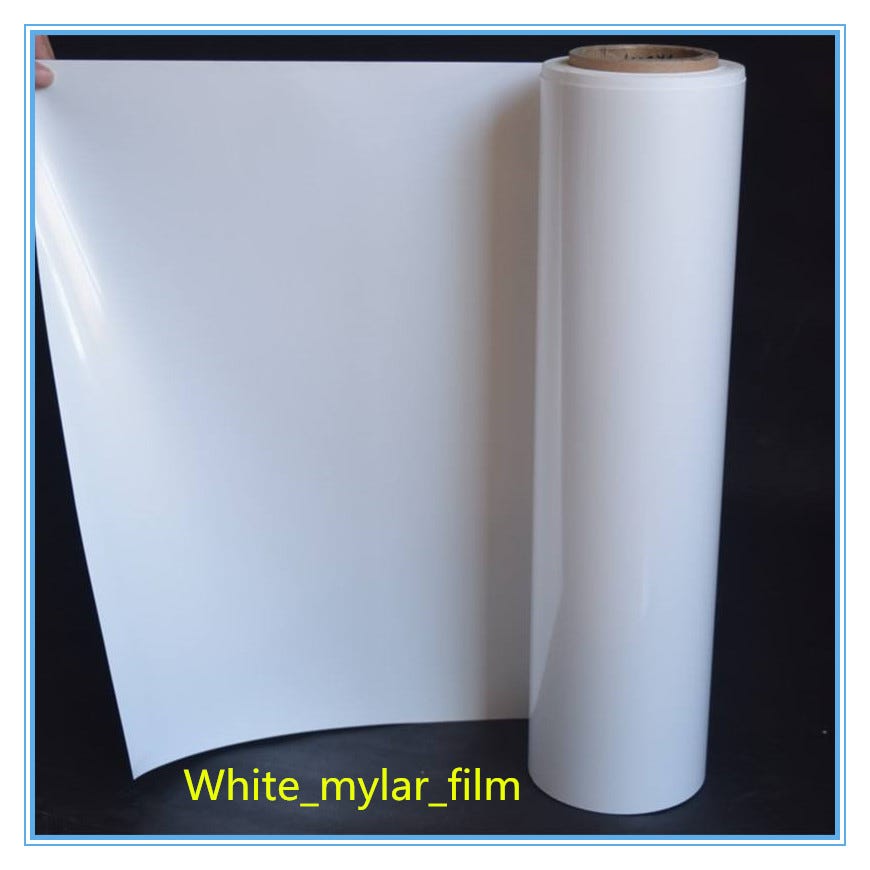 Translucent Milky White Film PET Mylar Sheet Rolls