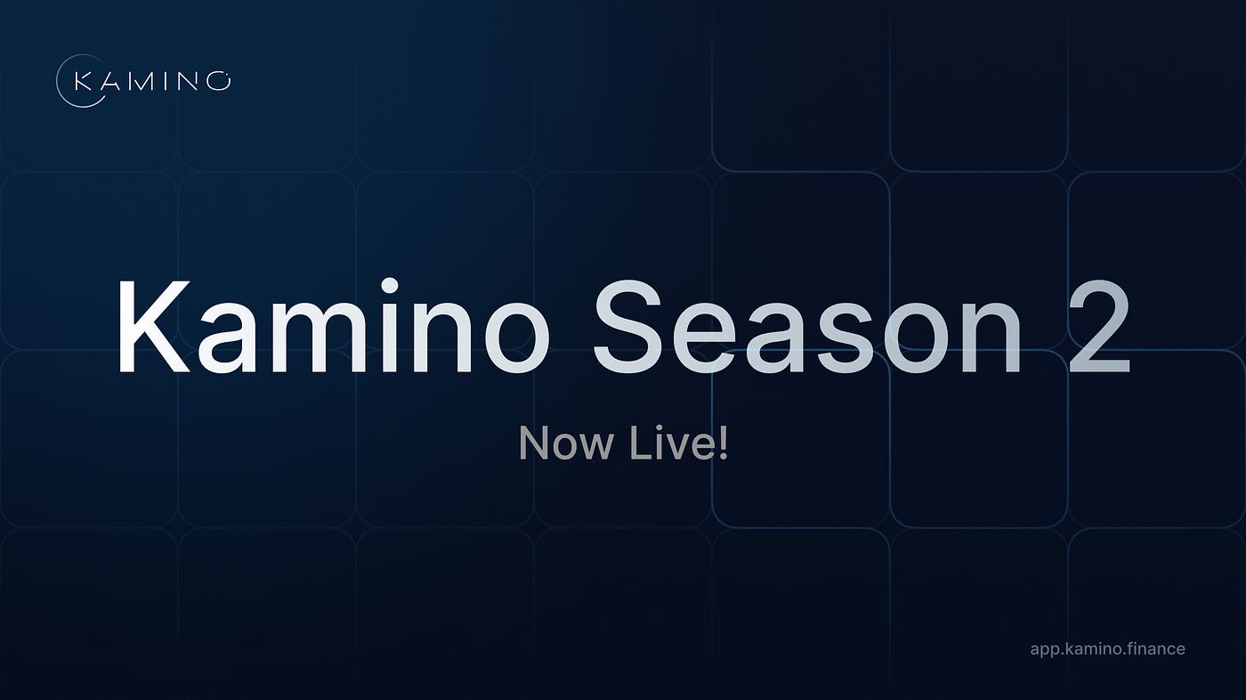 Kamino Dashboard Update and The Road That Leads to the TGE | by Indnet  Crypto Service | Medium