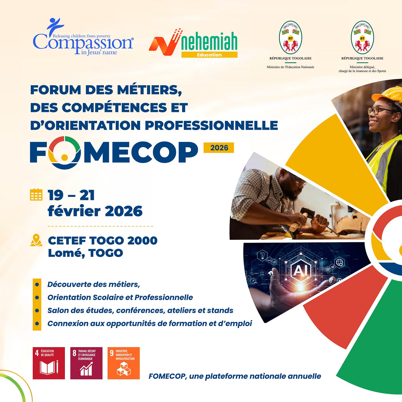 FOMECOP 2026 : Investir dans le capital humain pour transformer l’avenir des jeunes