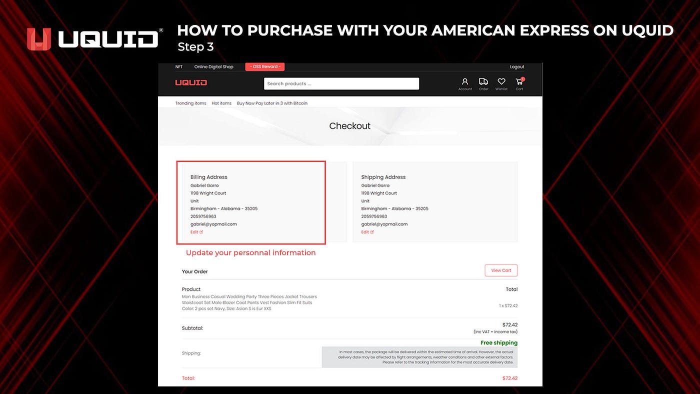 A Guide to Payment with American Express Visa Card | by Uquid | Medium
