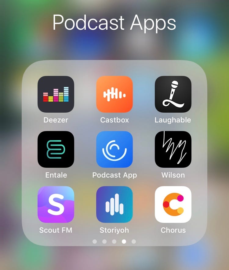 One-Sentence Reviews of the Entire Podcast Listening Landscape, Round 2 |  by Erik Jones | Bello Collective