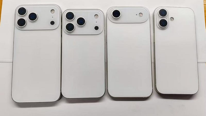 Conceptual image showing AI enhancing a photo on iPhone