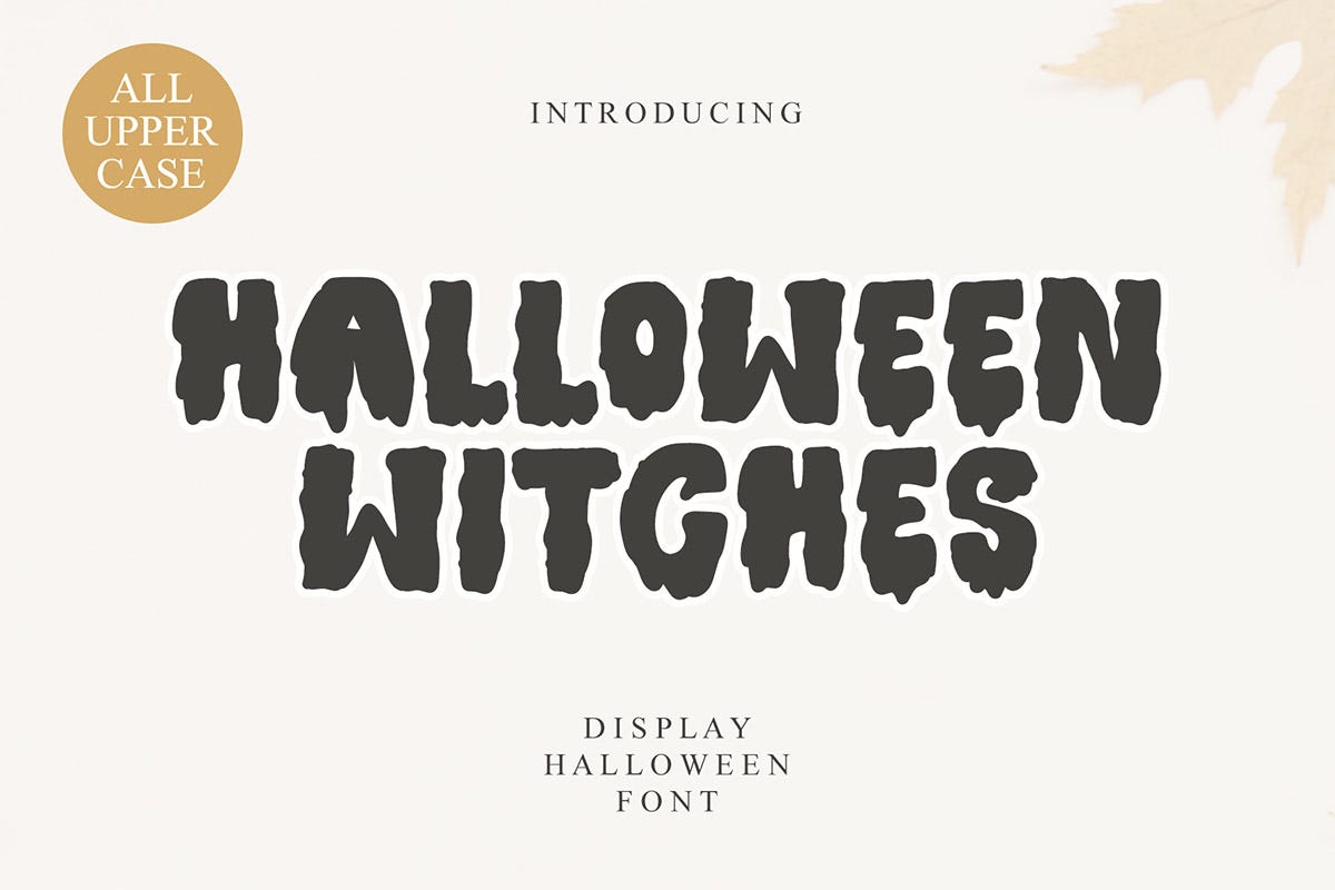 Halau Spooky Font, Webfont & Desktop