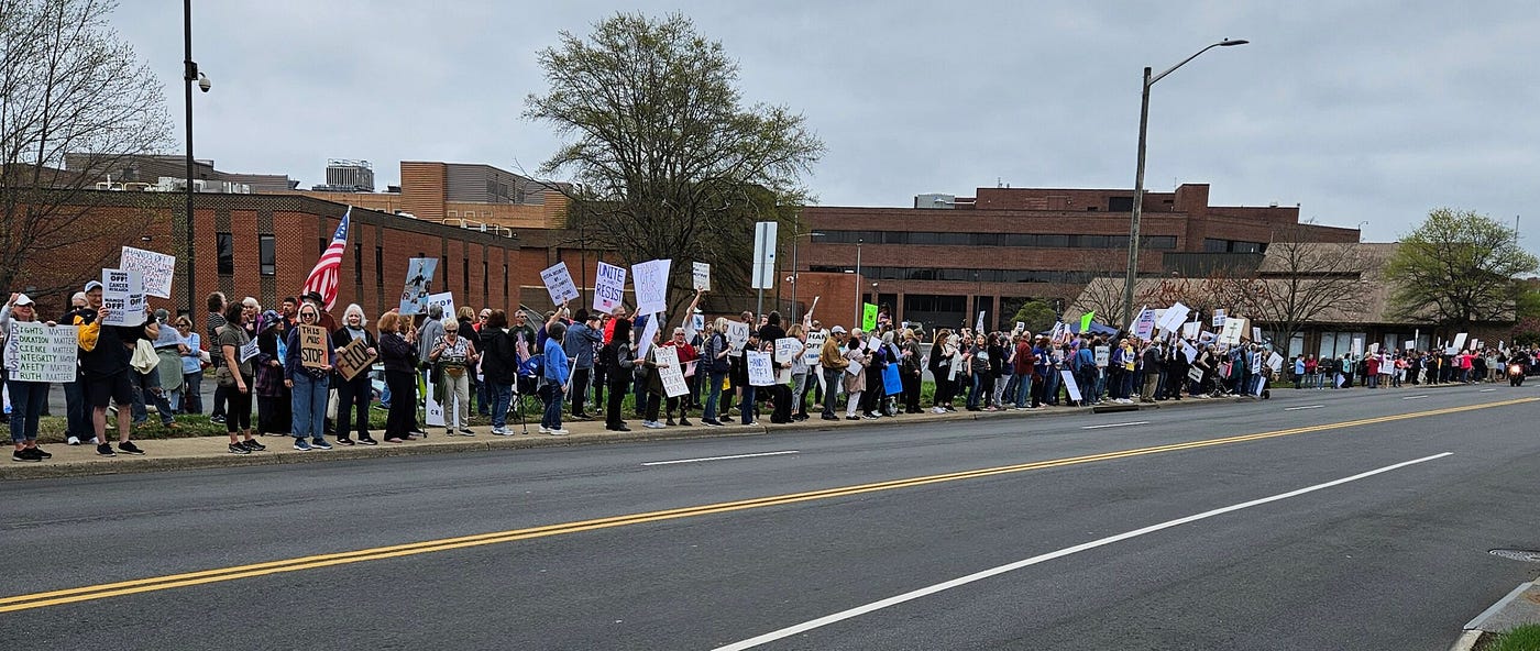Protesting Trump: scenes from Hands Off, April 2025