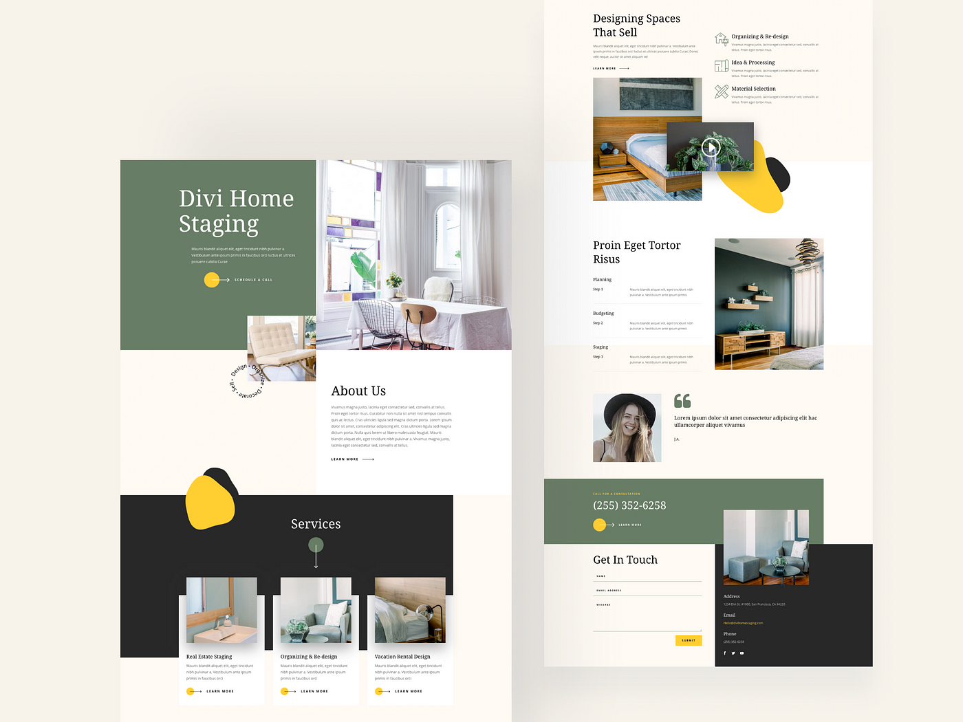 Chess Club Home Page Divi Layout by Elegant Themes