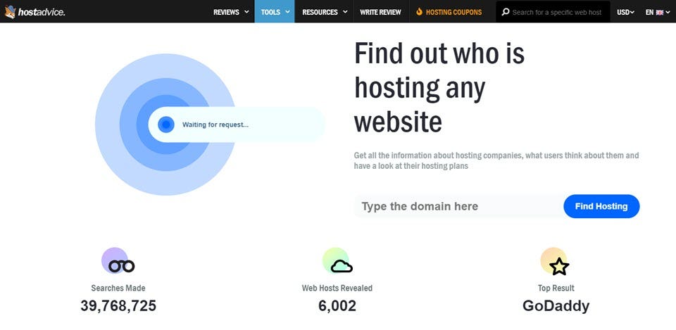 Hosting Checker - Find out who is hosting any website