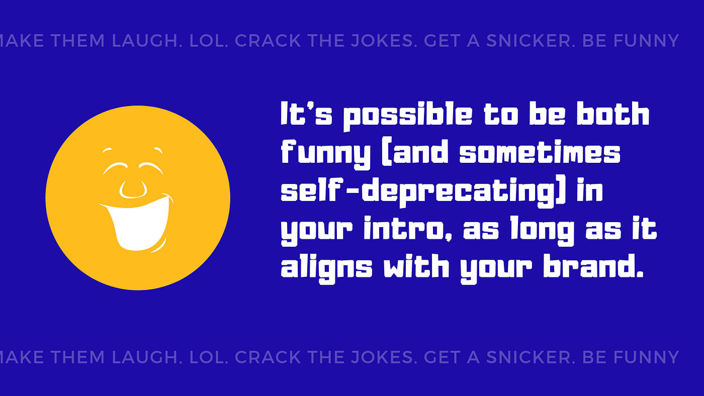 Make them laugh: How to generate humor from more angles of your talk | by  SpeakerHUB | Medium
