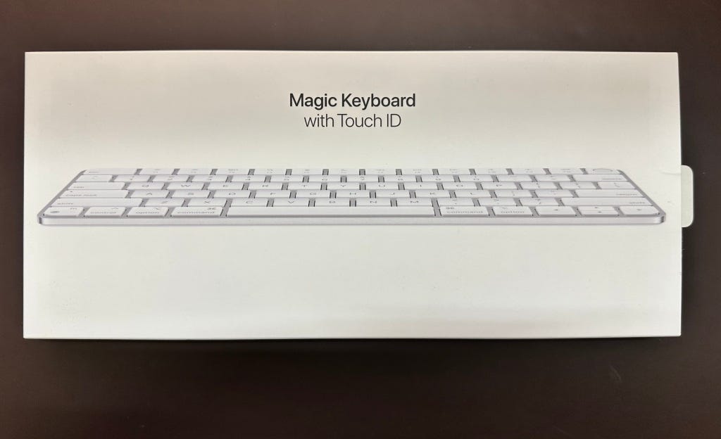 Apple's New Two-Toned Magic Keyboard With Touch ID, Trackpad and