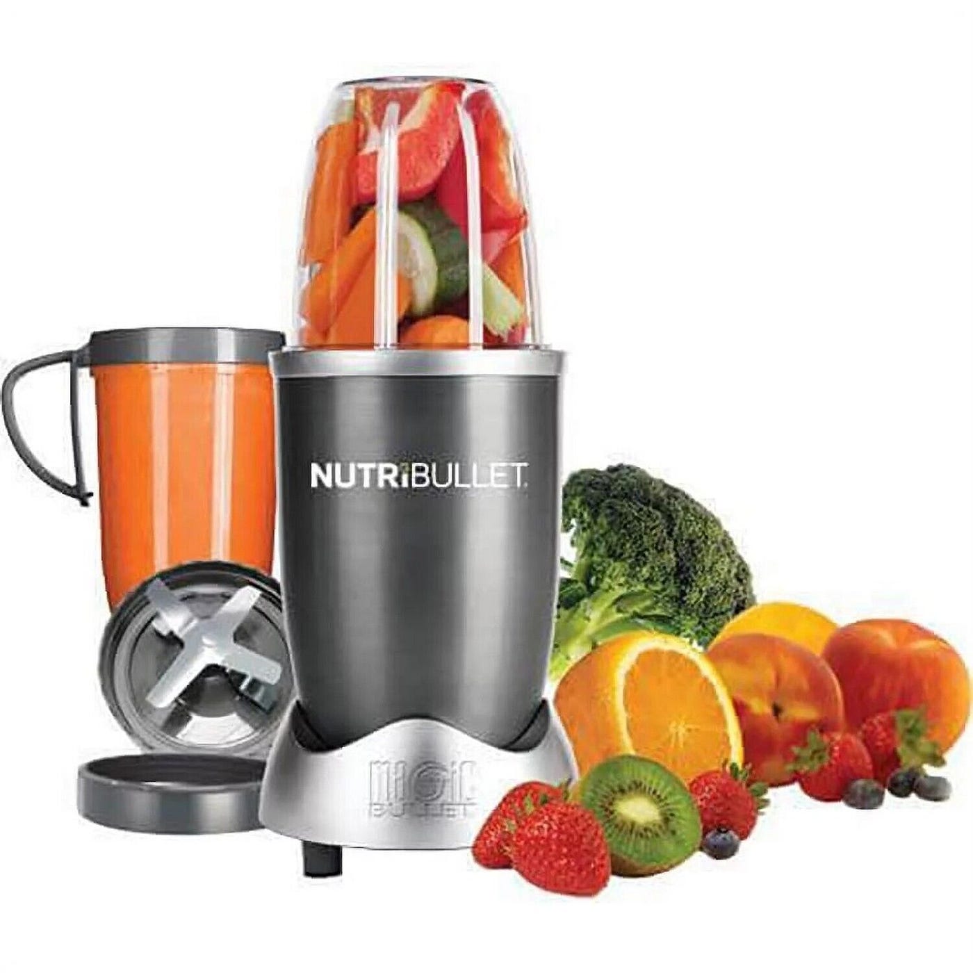 NutriBullet - PRO+ Single Serve Blender - Silver 