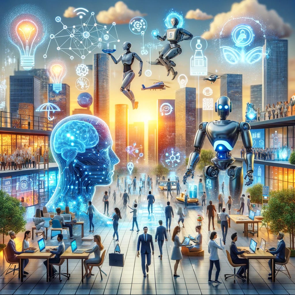 Future of work with AI and human collaboration