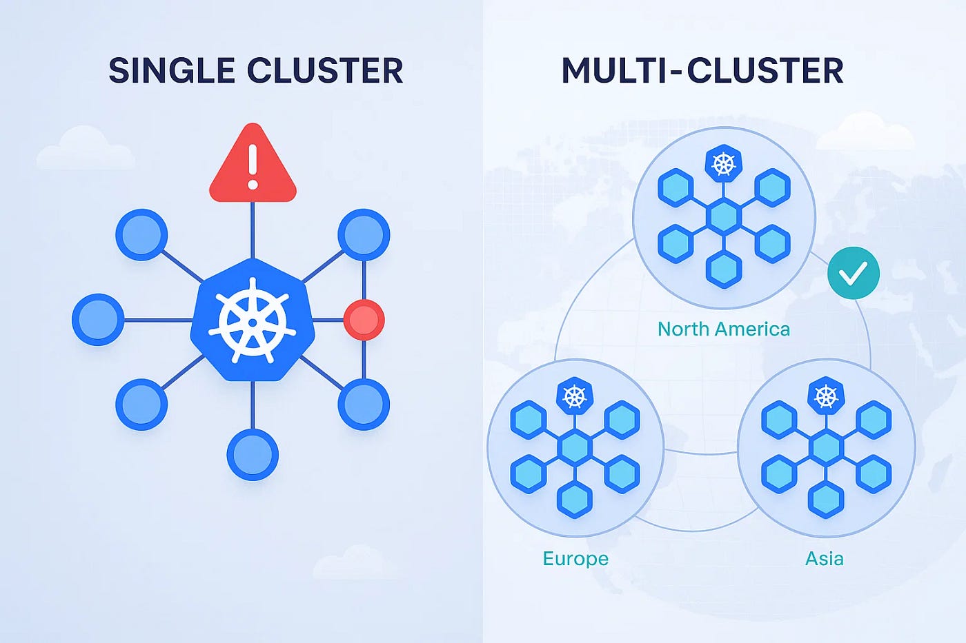 Multi-Cluster & Disaster Recovery: Building a Global Kubernetes  Architecture That Never Sleeps | by Salwan Mohamed | DevOps.dev