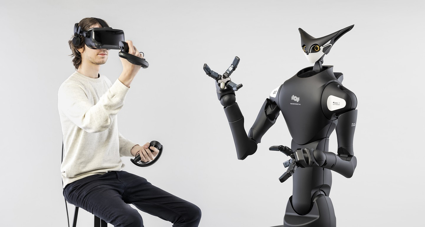 Virtual reality robots 2025