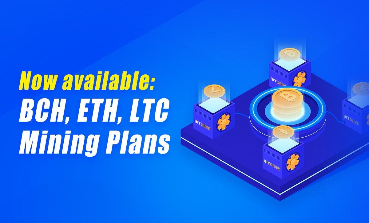 Cointelegraph: BitDeer.com Launches New Mining Plans for BCH, LTC and ETH |  by Bitdeer | Medium
