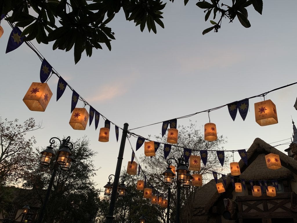 Floating Lanterns Photo Op at Magic Kingdom | by Zachary Paige | Medium