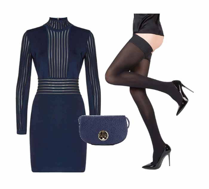22+ Color Tights With Navy Dress