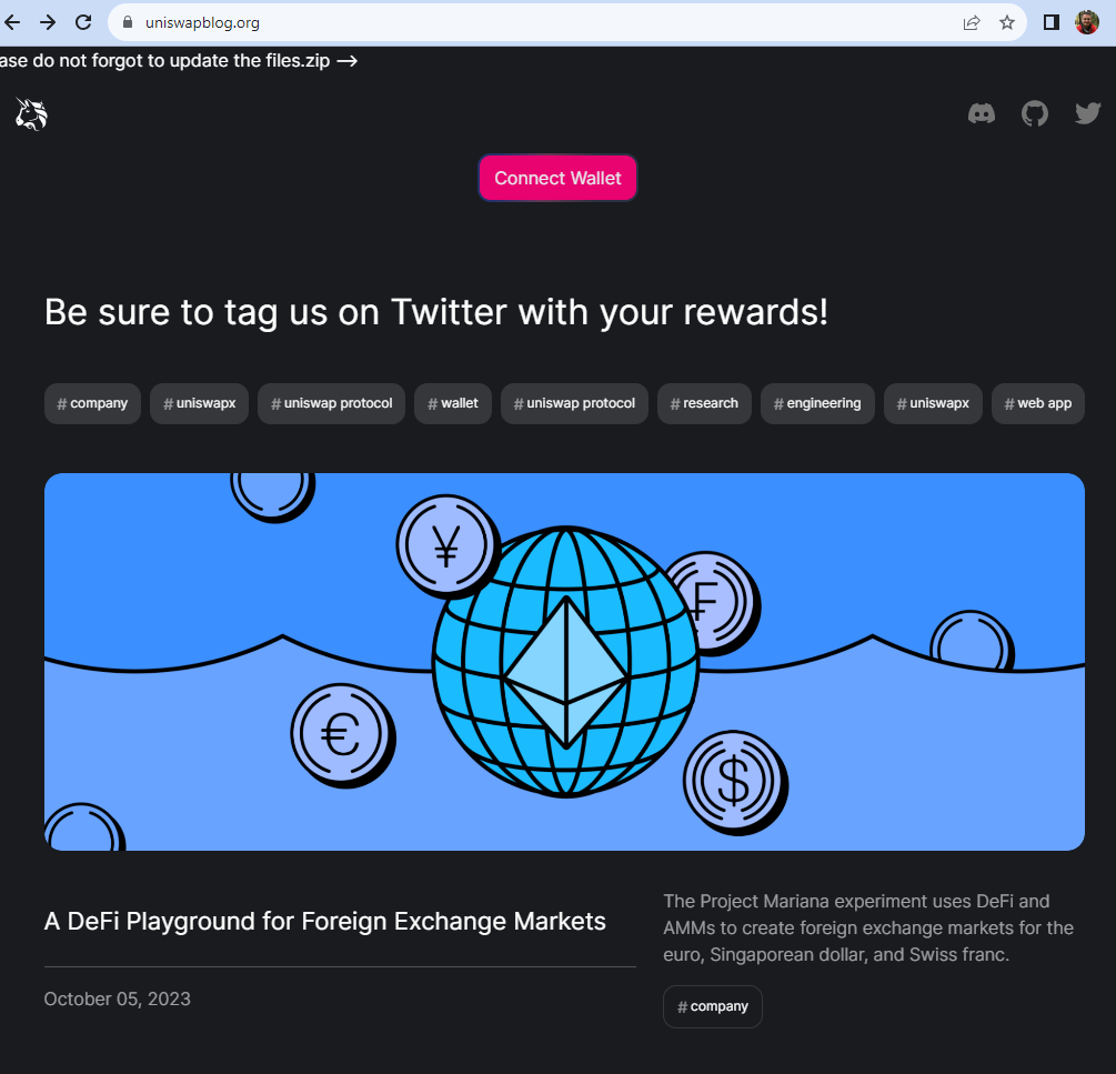 Beware of the Latest Uniswap Phishing Scam: Protecting Your Crypto Assets |  by Resonance | Medium