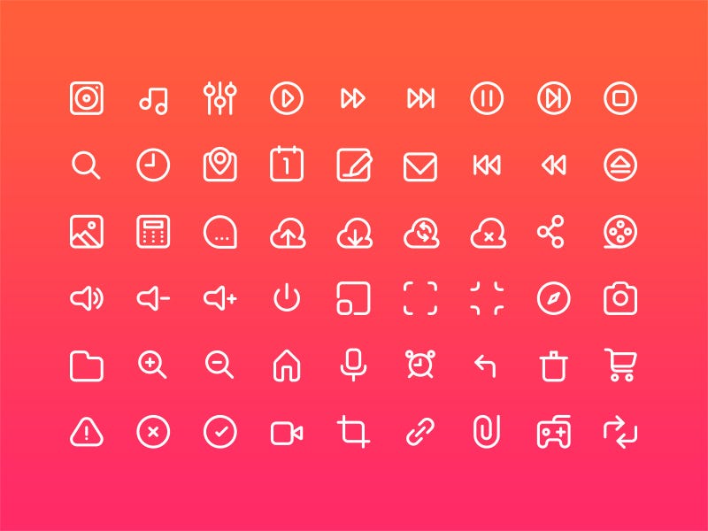Category icons  Icon design inspiration, Icon design, Ui design inspiration