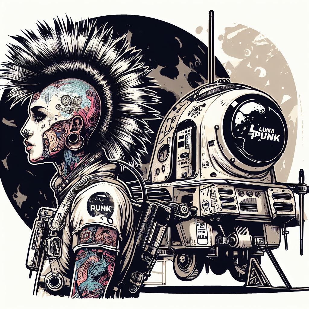 Crypto Punk Cultures: Cypherpunk, Solarpunk, and Lunarpunk | by Hasan Mahir  Ateş | Medium