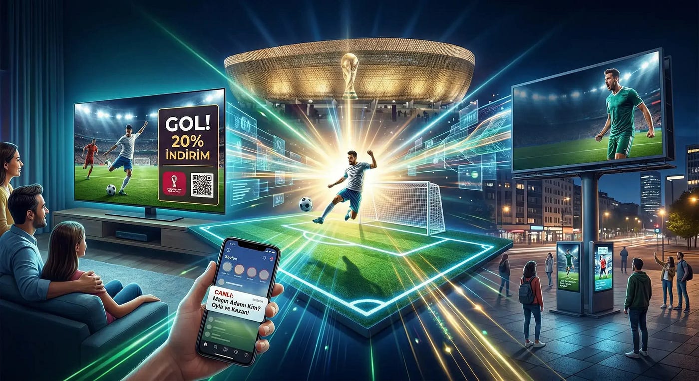 Dünya Kupası Yayınlarında Gerçek Zamanlı Reklam