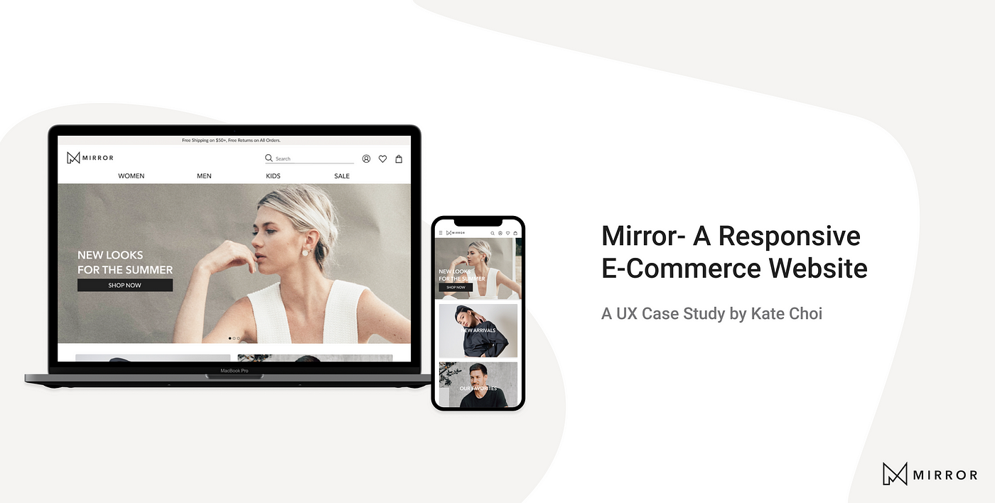 How I designed a fashion e-commerce website- a UX case study, by Kate Choi