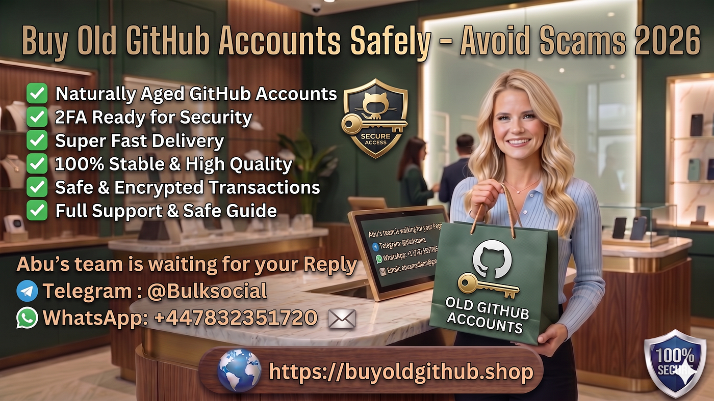 Where to B-u-y Aged GitHub Acco-unts Online Safely