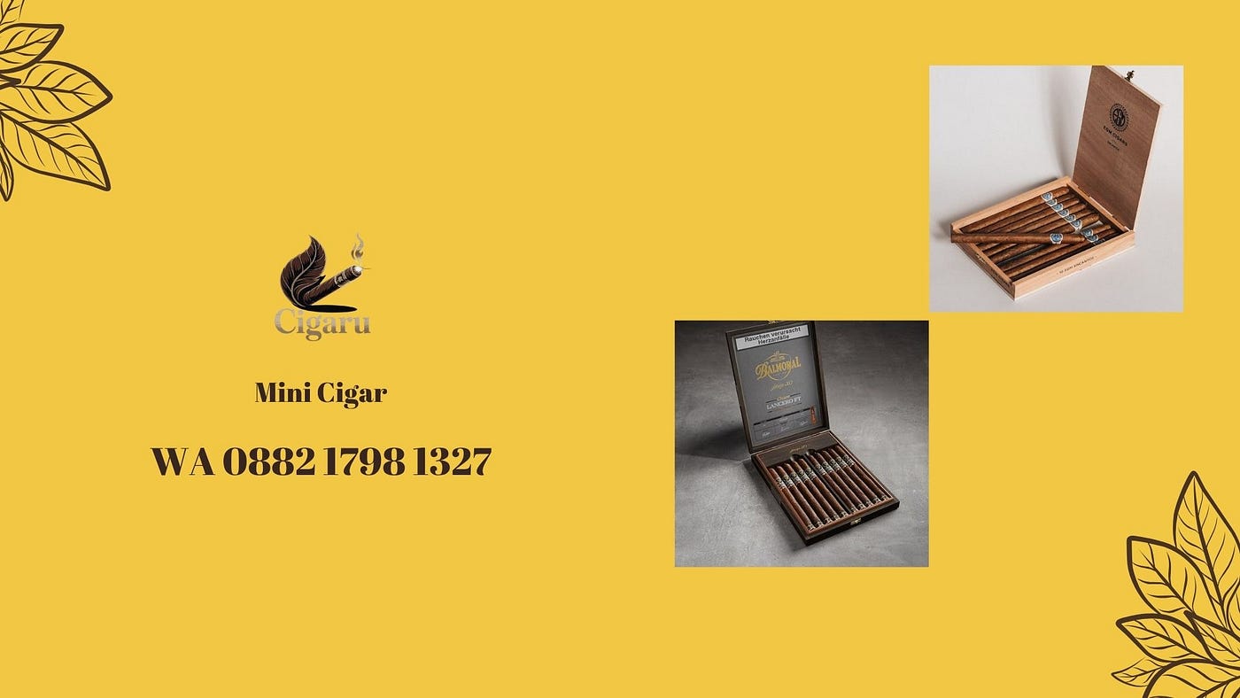 Harga Rokok Cerutu Asli Telp.0882 1798 1327 Rasa Otentik..!!