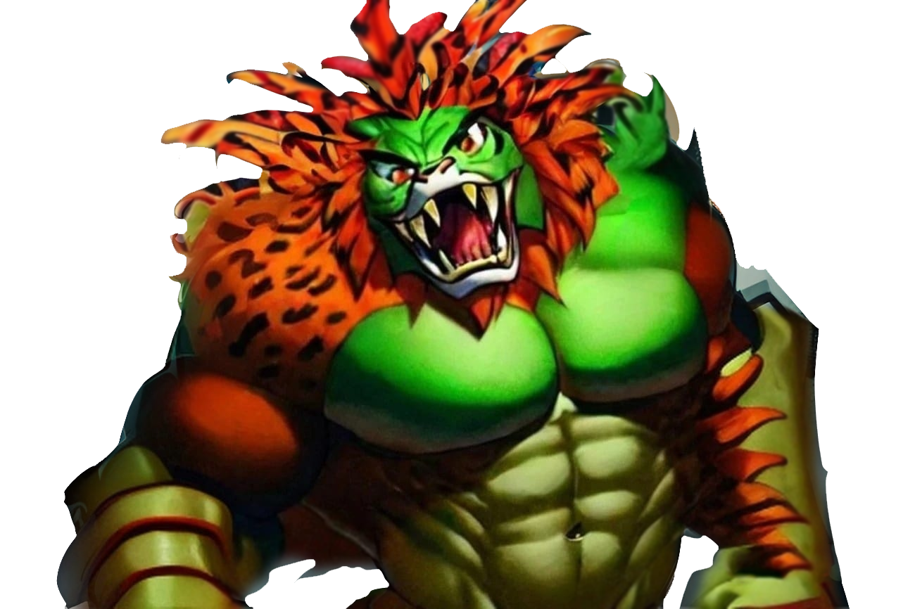 Street Fighter 6 muda por que a pele de Blanka é verde