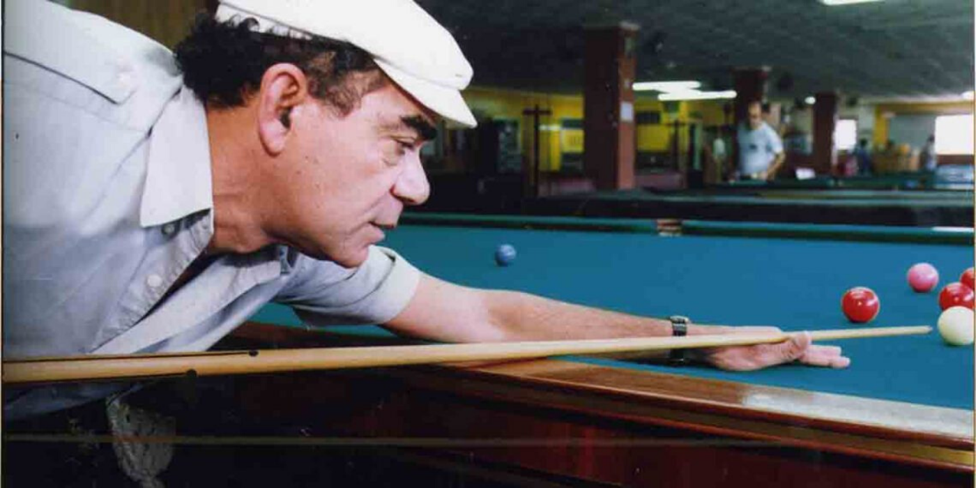 Rui Chapéu, o rei da sinuca