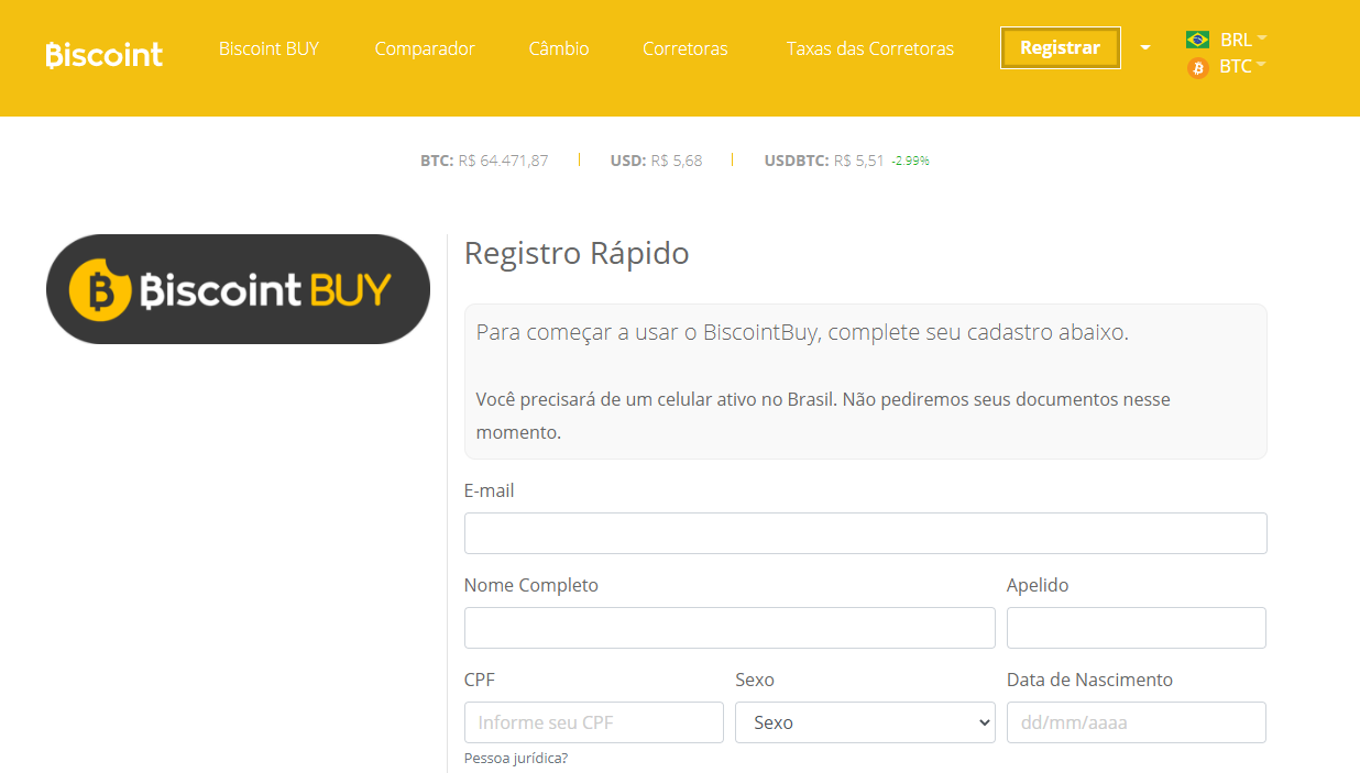 Como Comprar Bitcoin no Brasil? (2020) | by Israel Buzaym | Biscoint |  Medium