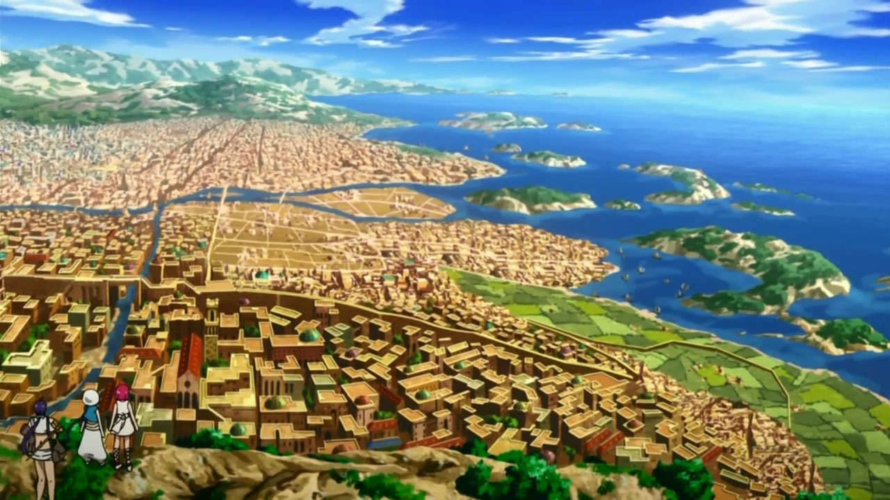Magi and Its Relations to Real Life Locales
