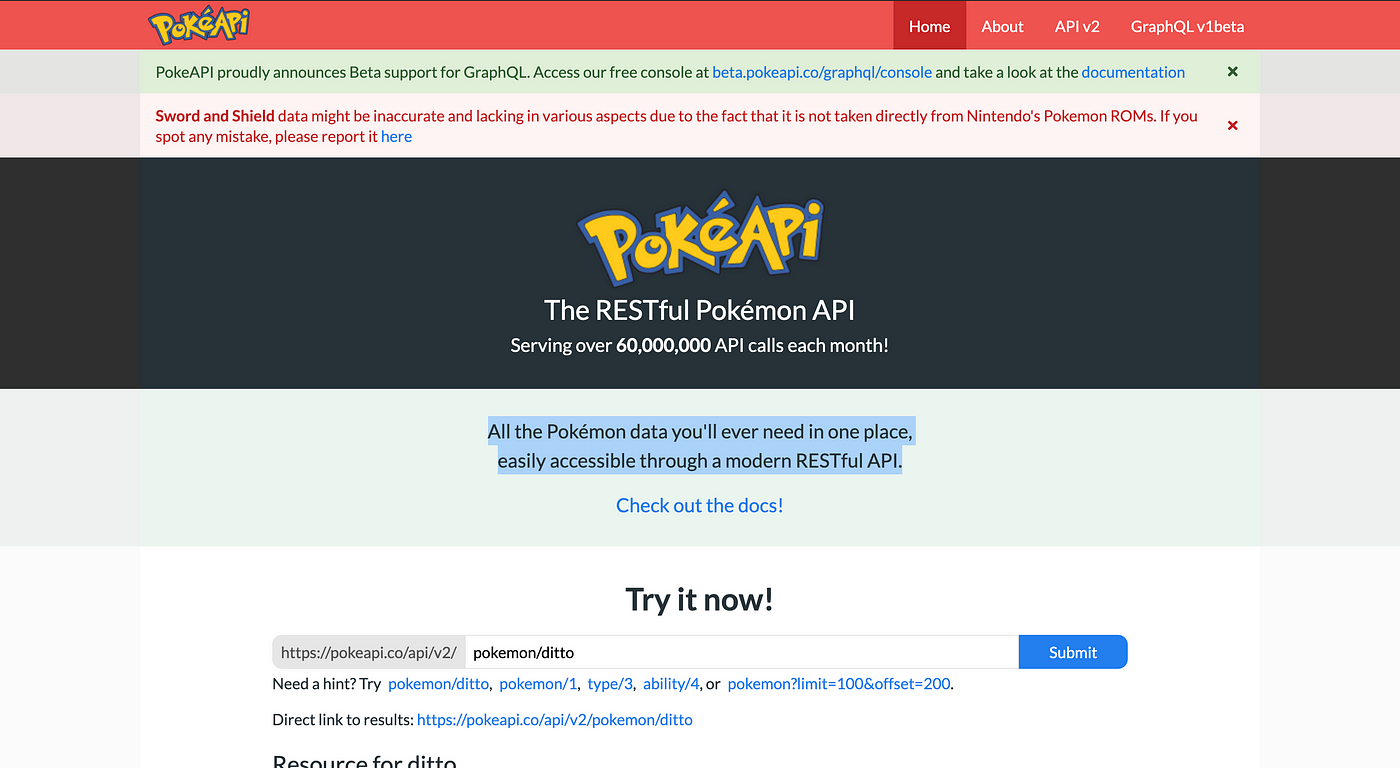 Pokémon GraphQL Server