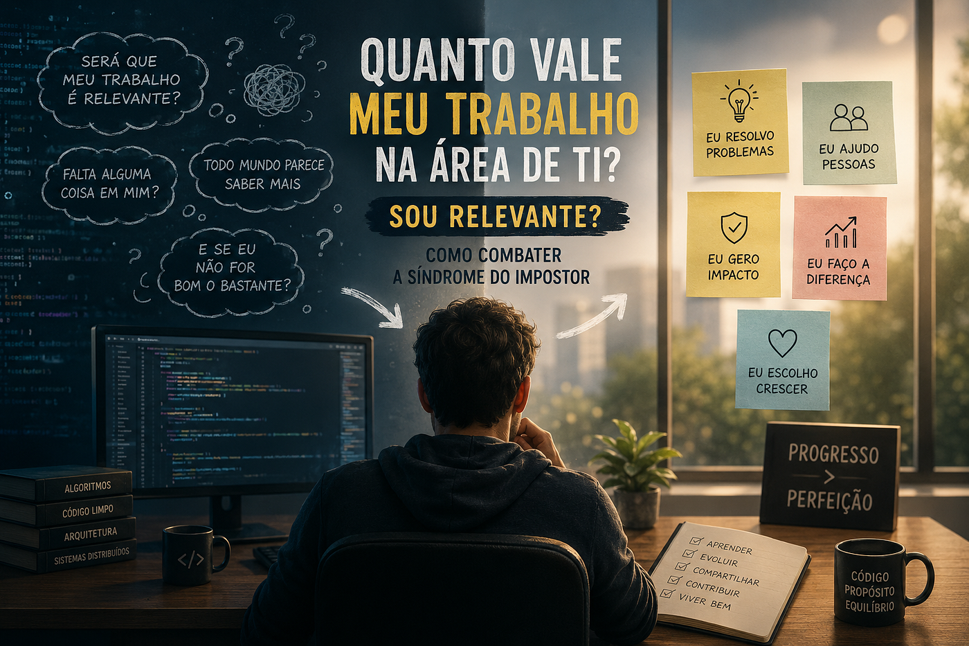 Quanto Vale Meu Trabalho na Área de TI? Sou Relevante? — Como Combater a Síndrome do Impostor