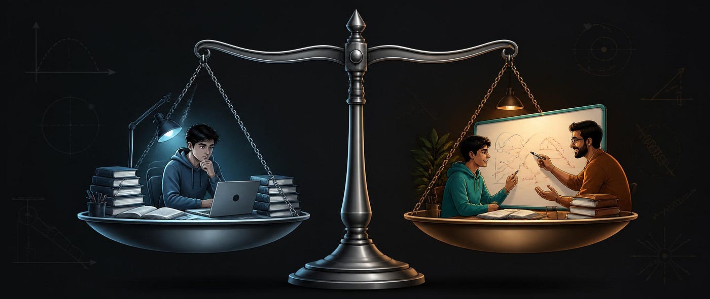 Self-Study vs Guided Mentorship for NEET Physics — A Realistic Comparison