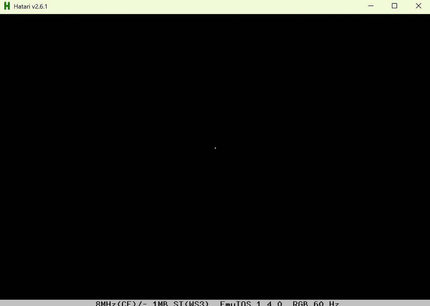 My Mid-Life Crisis Part 3 — Drawing a Dot on the Screen