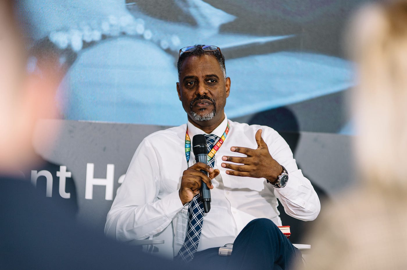 On the road in the UAE with Sadig Elamin, an IDHA alum and UNDP Technical Advisor