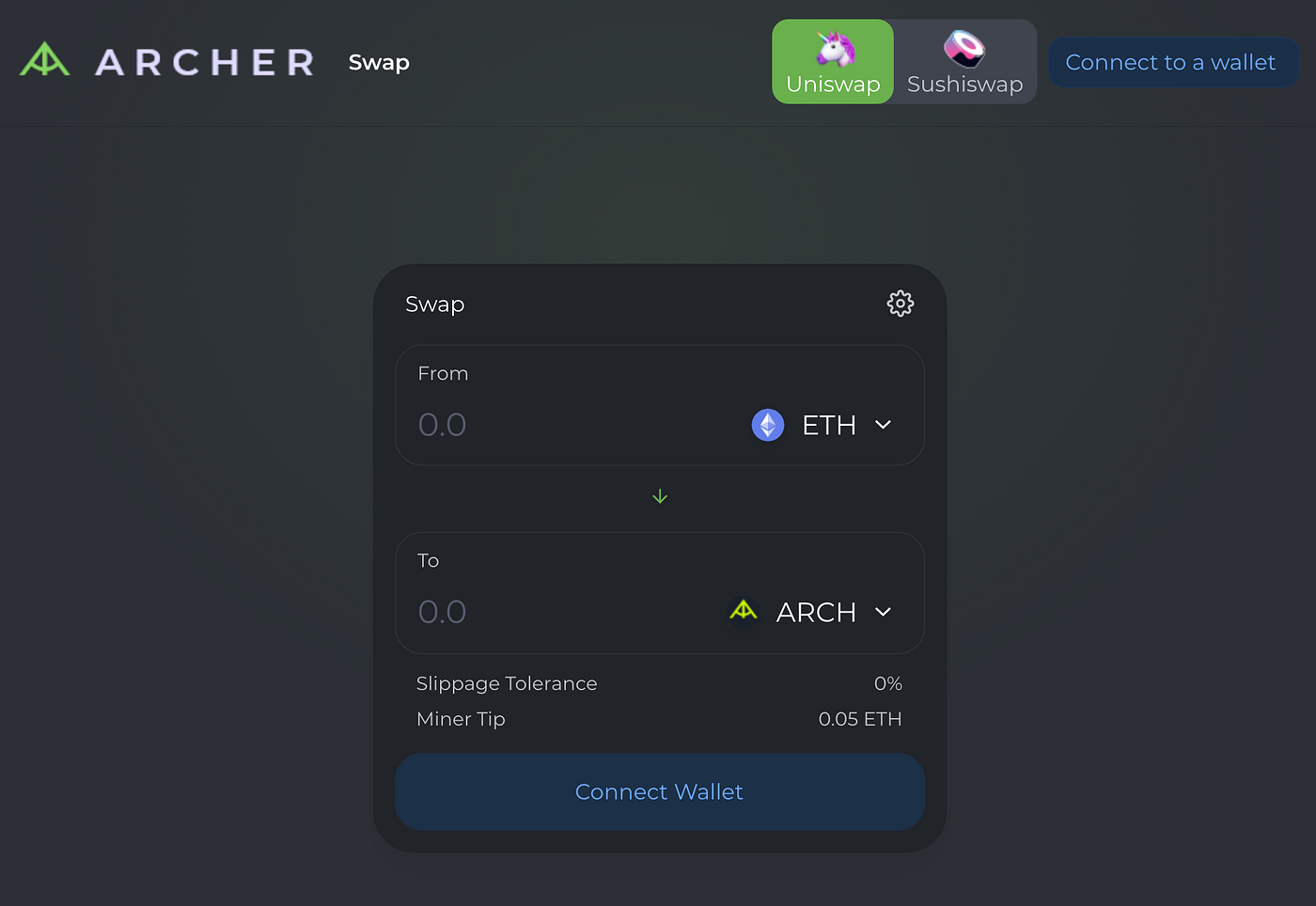 Introducing: Archer Swap. A new DEX extension offering CEX… | by Luke  Lichtenstein | Archer DAO | Medium